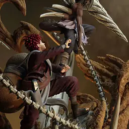 HEX - Gaara vs Kimimaro 4