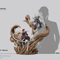 HEX - Gaara vs Kimimaro 5