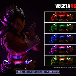 MAD x MRC - SSJ4 Vegeta 8
