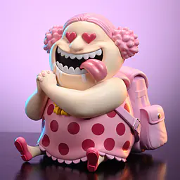 Licking Dog - Big Mom 4