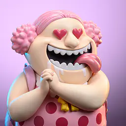 Licking Dog - Big Mom 2