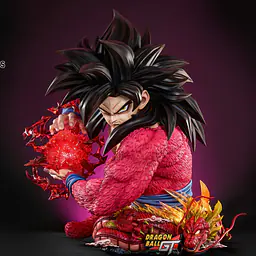 KDC - SSJ4 Goku and Vegeta 18