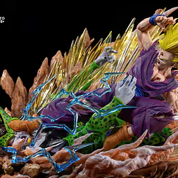 Comic Hero - SSJ Gohan vs Perfect Cell 10