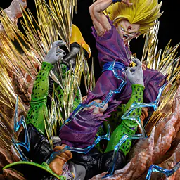Comic Hero - SSJ Gohan vs Perfect Cell 6