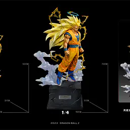 Sculpting Soul - SSJ3 Goku 4