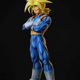 Sculpting Soul - SSJ Trunks 6