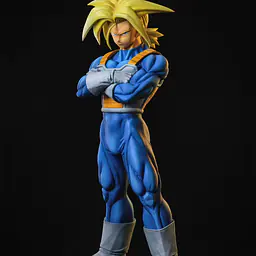 Sculpting Soul - SSJ Trunks 1