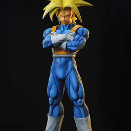 Sculpting Soul - SSJ Trunks 8