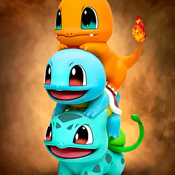 Cheese x EGG - Charmander, Squirtle and Bulbasaur 2
