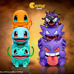 Cheese x EGG - Charmander, Squirtle and Bulbasaur 3