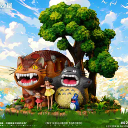 Miao Miao House - Totoro Family 1