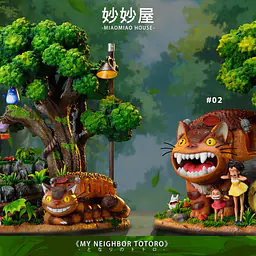 Miao Miao House - Totoro Family 4
