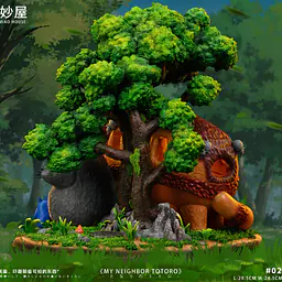 Miao Miao House - Totoro Family 3