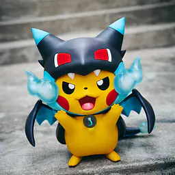 Infinite - Pikachu cos Mega Charizard X 7
