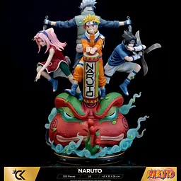 Cartoon Kingdom - Naruto, Kakashi, Sasuke and Sakura 1