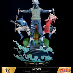 Cartoon Kingdom - Naruto, Kakashi, Sasuke and Sakura 9