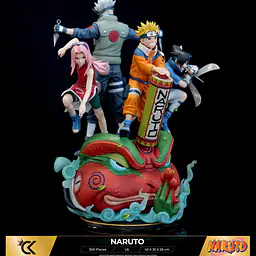 Cartoon Kingdom - Naruto, Kakashi, Sasuke and Sakura 5