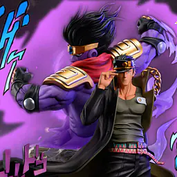 Chaos Dog - Jotaro Kujo and Star Platinum 4