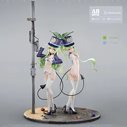 AB Sinthe - Nozomi and Hikari 1