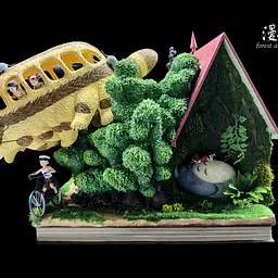 Forest Among Anime - Totoro and Catbus 3
