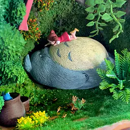 Forest Among Anime - Totoro and Catbus 2