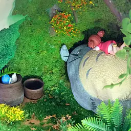 Forest Among Anime - Totoro and Catbus 4