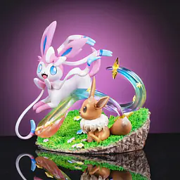 Digital Monster - Sylveon and Eevee 3
