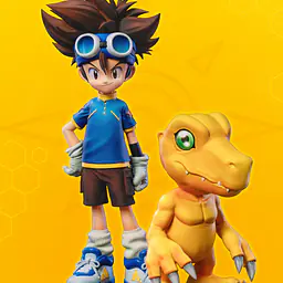Funbox - Taichi Yagami and Agumon 1