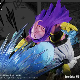 Sky Top - SSJ3 Goku vs Majin Buu 4