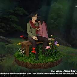 Freedom - Eren and Mikasa 1