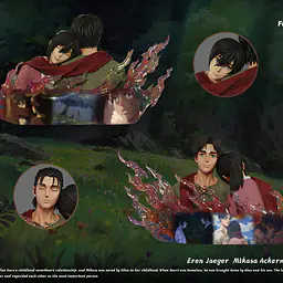 Freedom - Eren and Mikasa 5