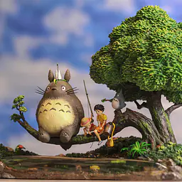 Shen Yin - Totoro, Mei and Satsuki 1