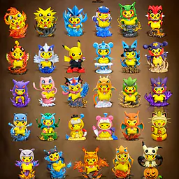 EGG - Pikachu cos Kyogre, Groudon and Rayquaza 5