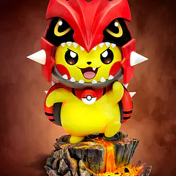 EGG - Pikachu cos Kyogre, Groudon and Rayquaza 2