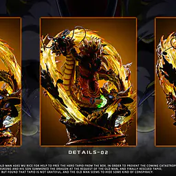 DIM - SSJ3 Goku Dragon Fist 11