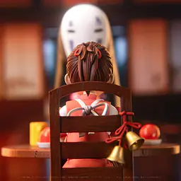 Wu Yu - Chihiro and No-Face 5