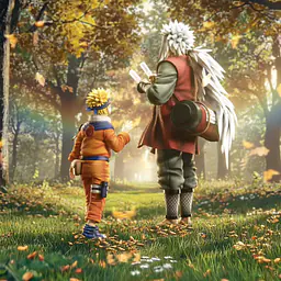 Sign - Naruto and Jiraiya 1