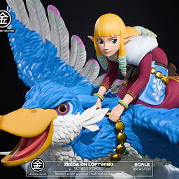 Kintsukuroi - Princess Zelda On Loftwing Skyward Sword 3
