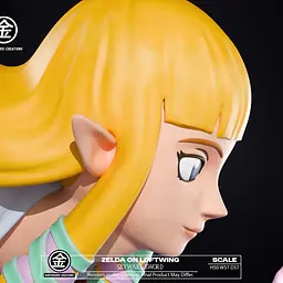 Kintsukuroi - Princess Zelda On Loftwing Skyward Sword 6