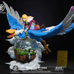 Kintsukuroi - Princess Zelda On Loftwing Skyward Sword 1