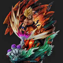 JMY - SSJ Goku vs Frieza 1