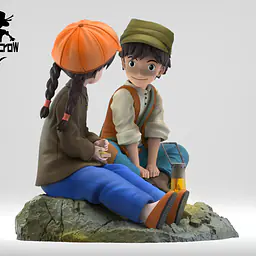 Scarecrow - Sheeta and Pazu 2