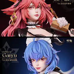Chiyan - Yae Miko and Ganyu 9