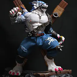 Shibadon - Garurumon 6