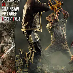 Prime 1 - Leon Scott Kennedy vs Chainsaw Villager 8