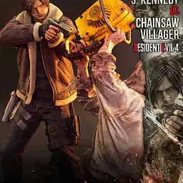 Prime 1 - Leon Scott Kennedy vs Chainsaw Villager 7