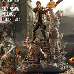 Prime 1 - Leon Scott Kennedy vs Chainsaw Villager 6