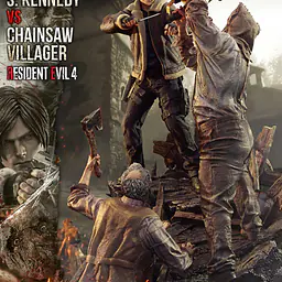 Prime 1 - Leon Scott Kennedy vs Chainsaw Villager 1