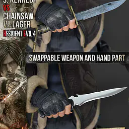 Prime 1 - Leon Scott Kennedy vs Chainsaw Villager 29