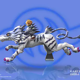 DMX - Garurumon and Yamato Ishida 2